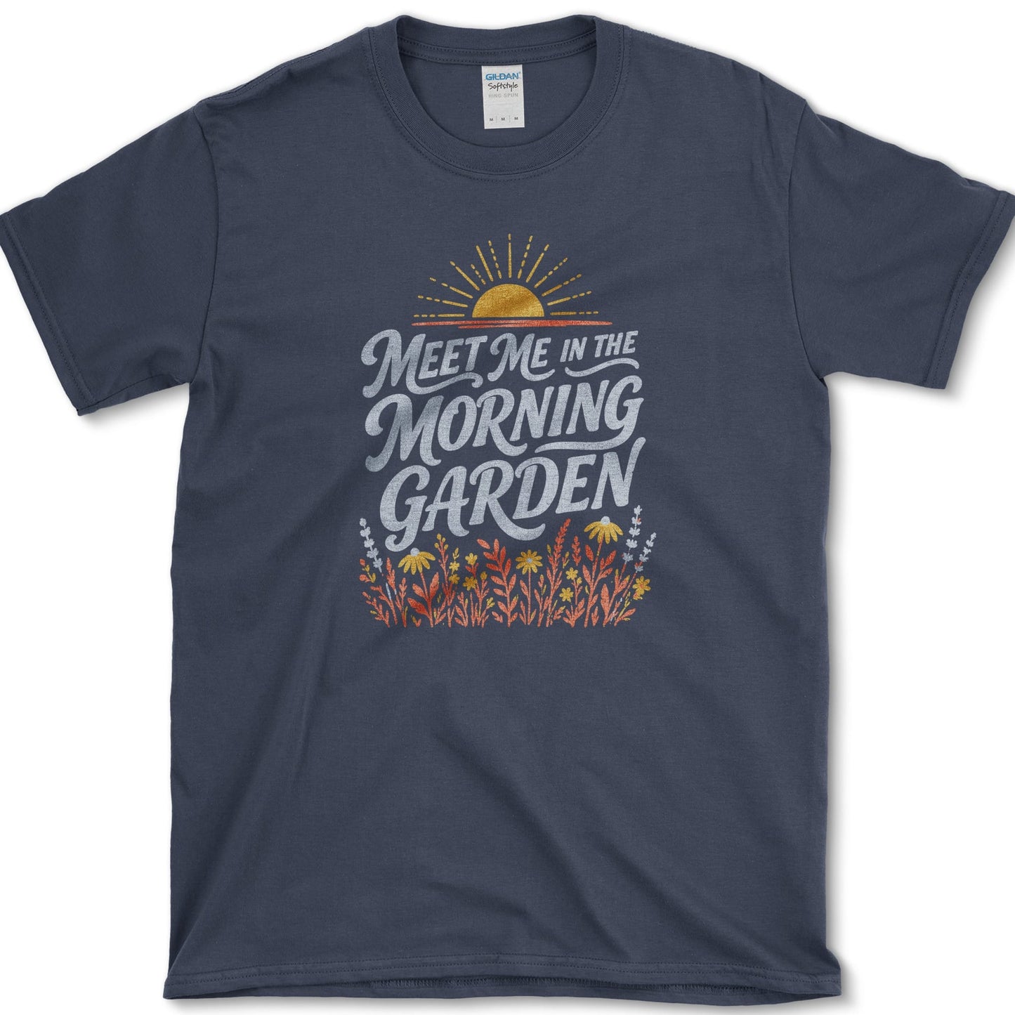 Morning Garden T-Shirt S / Navy Essential Tees