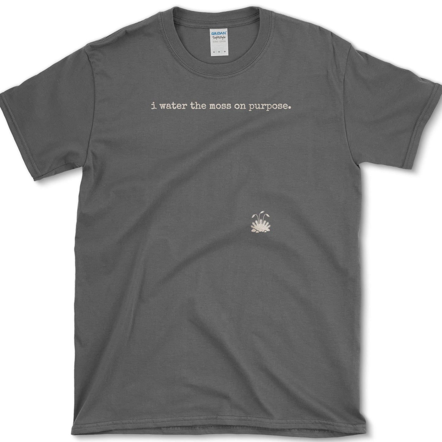 Moss On Purpose T-Shirt Dark Heather / S Essential Tees