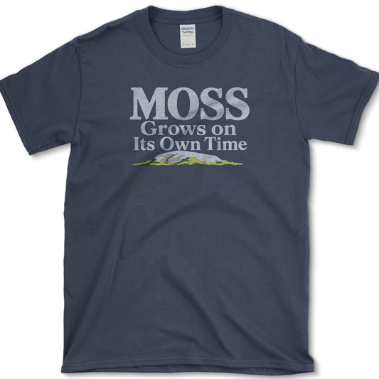 Moss Own Time T-Shirt S / Navy Essential Tees