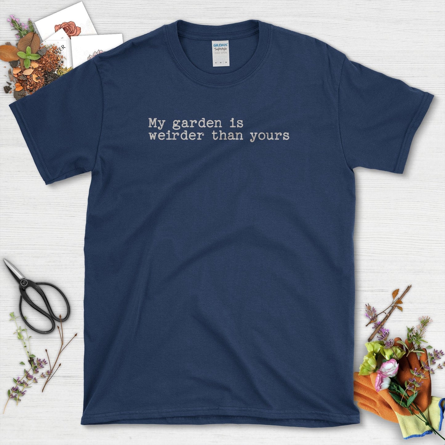 My Garden Is Weirder T-Shirt Navy / S T-Shirt