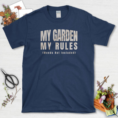 My Garden My Rules T-Shirt Navy / S T-Shirt