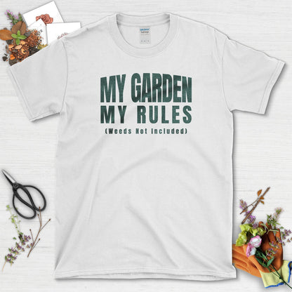My Garden My Rules T-Shirt White / S T-Shirt