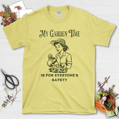 My Garden Time For Safety T-Shirt Cornsilk / S Physical Item
