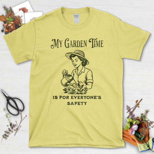 My Garden Time For Safety T-Shirt Cornsilk / S Physical Item