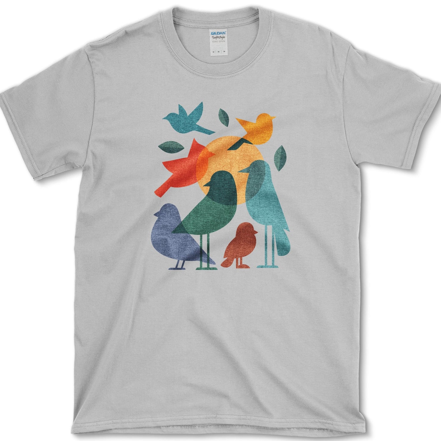 Mystery Flock Birds T-Shirt Sport Grey / S Essential Tees