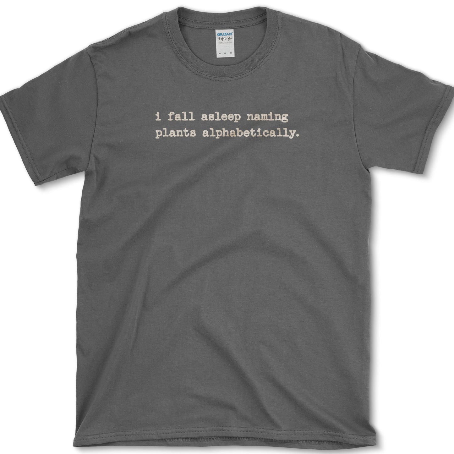 Naming Plants T-Shirt Dark Heather / S Essential Tees