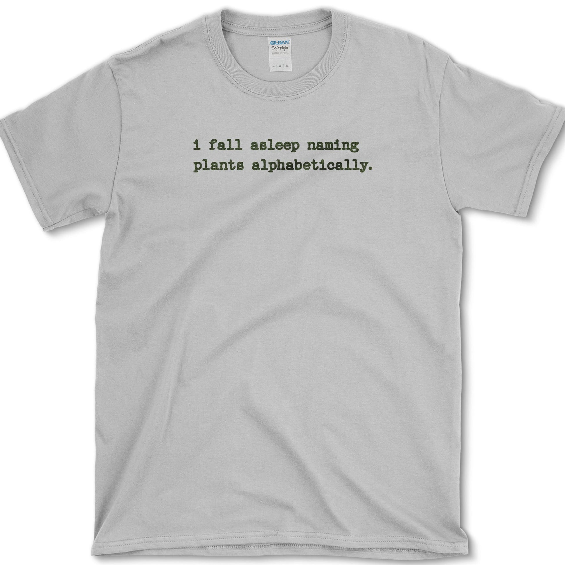 Naming Plants T-Shirt Sport Grey / S Essential Tees