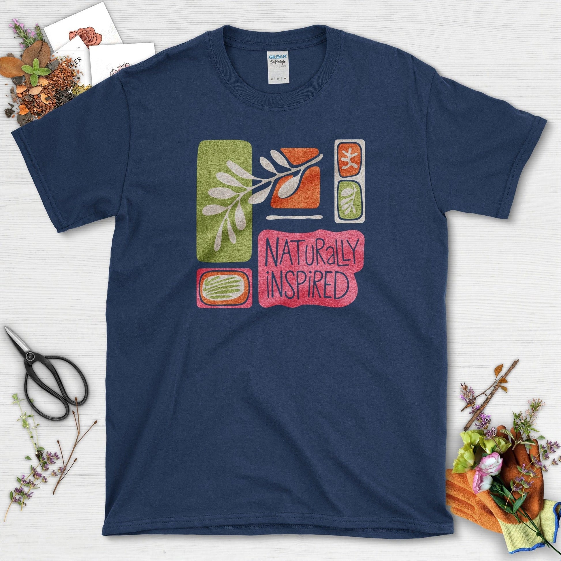 Naturally Inspired Garden T-Shirt Navy / S T-Shirt