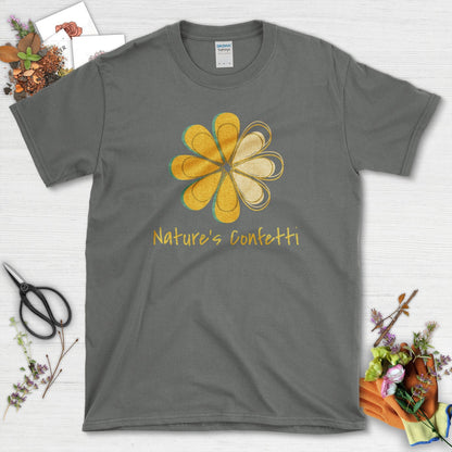 Nature's Confetti T-Shirt Charcoal / S T-Shirt