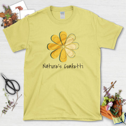 Nature's Confetti T-Shirt Cornsilk / S T-Shirt