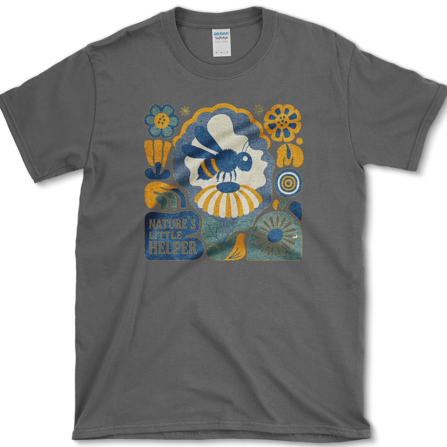 Nature's Little Helper T-Shirt Dark Heather / S Essential Tees