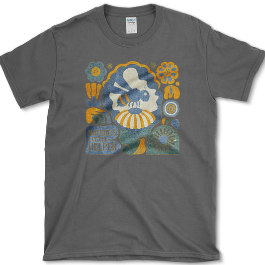 Nature's Little Helper T-Shirt S / Dark Heather Essential Tees