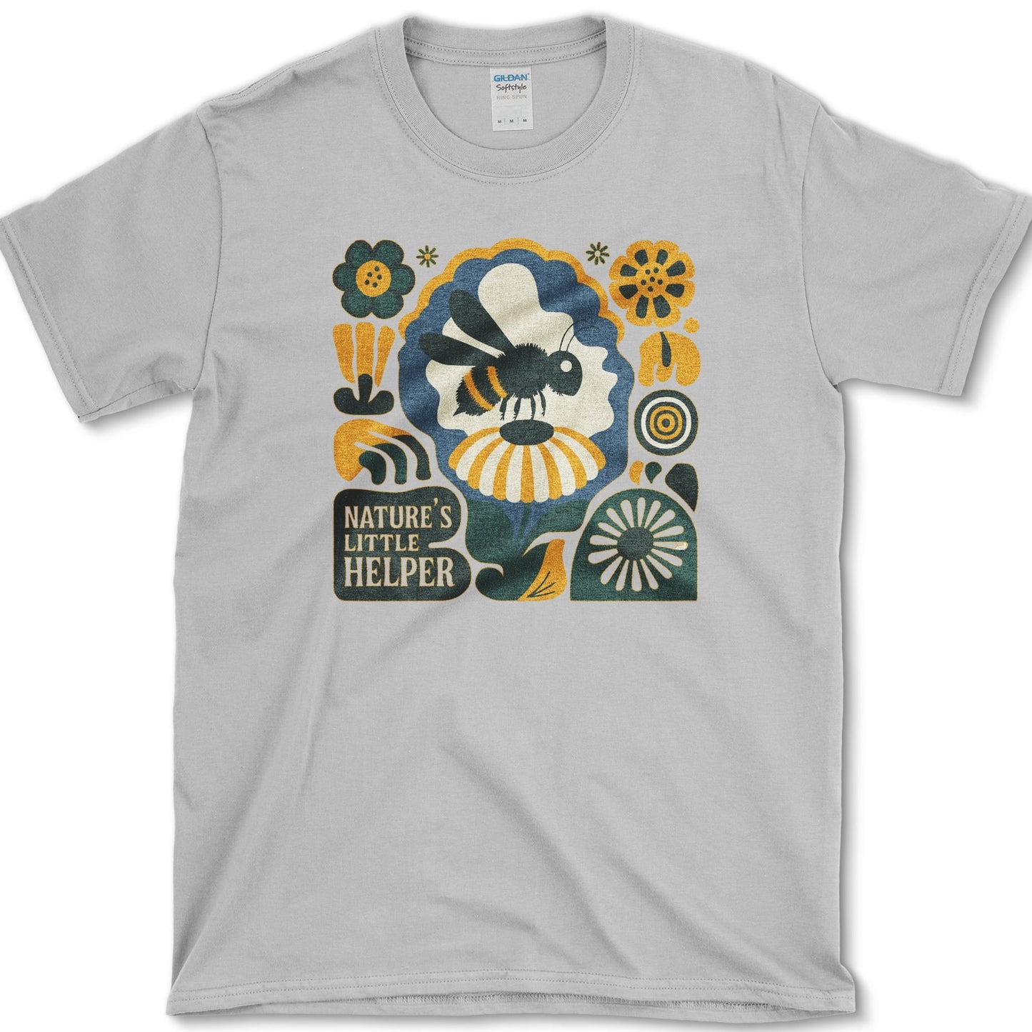 Nature's Little Helper T-Shirt Sport Grey / S Essential Tees