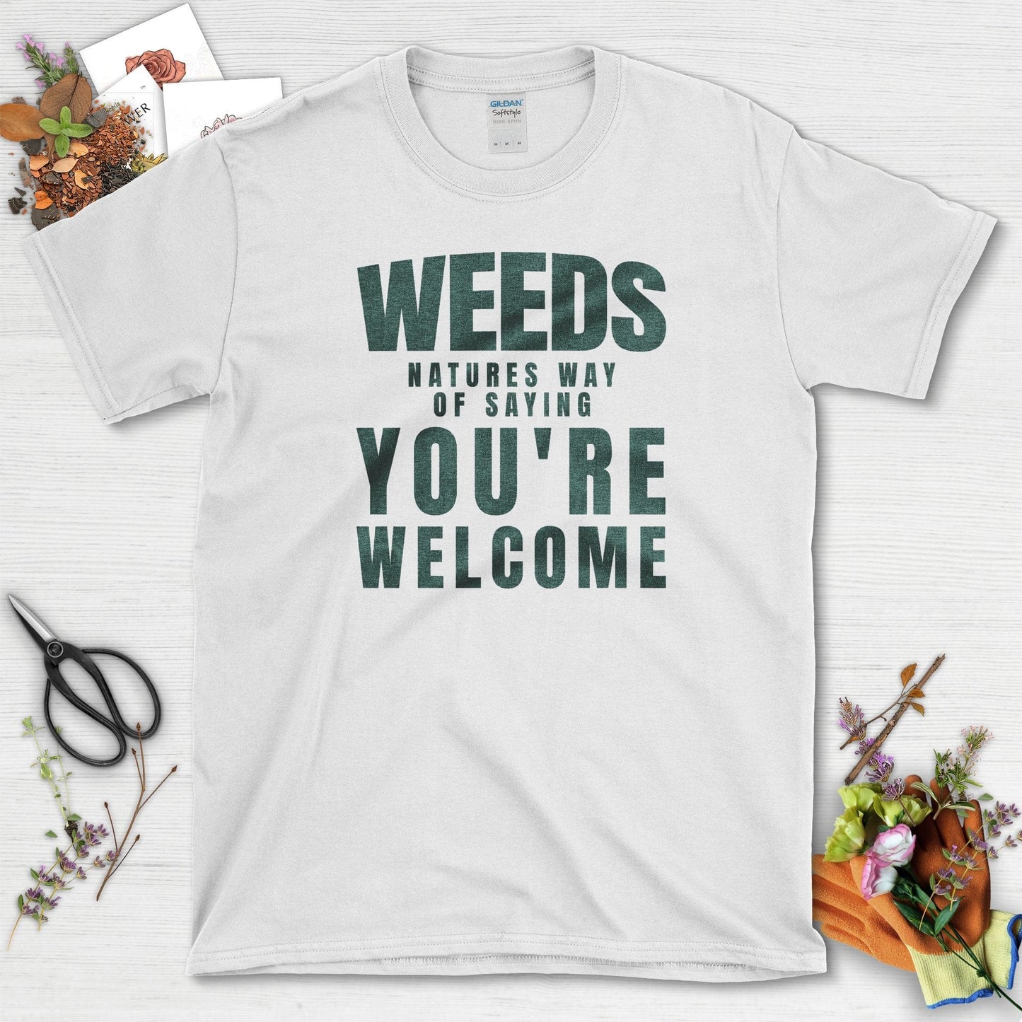 Natures You're Welcome T-Shirt White / S T-Shirt