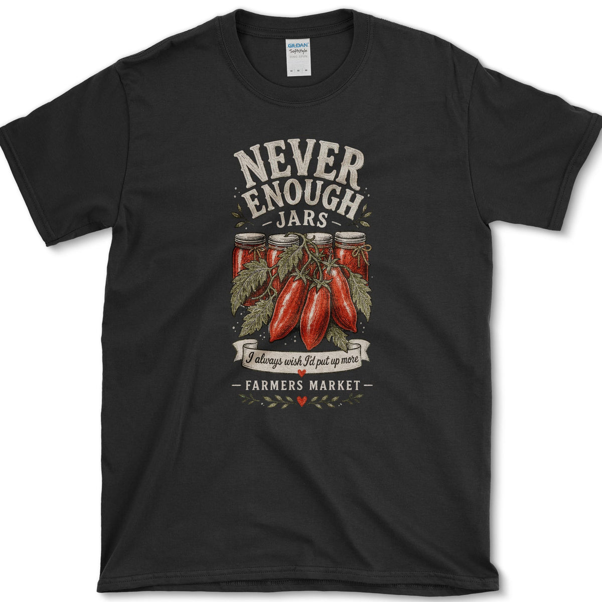 Never Enough Jars T-Shirt S / Black Essential Tees