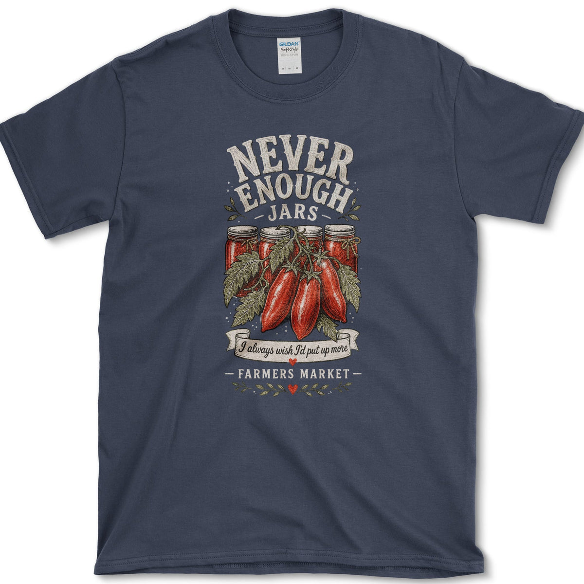 Never Enough Jars T-Shirt S / Navy Essential Tees