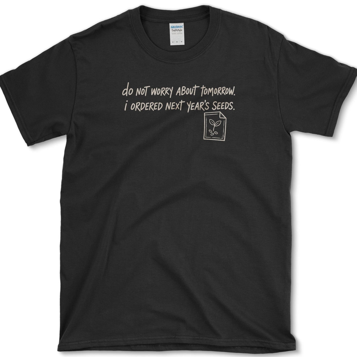 Next Year's Seeds T-Shirt Black / S Essential Tees