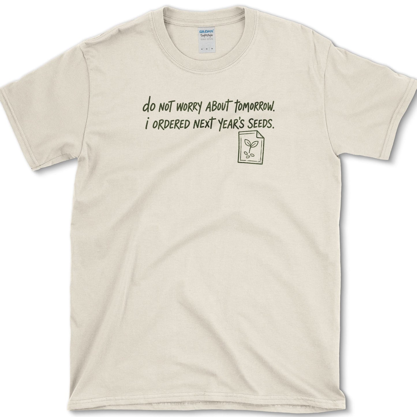 Next Year's Seeds T-Shirt Natural / S Essential Tees