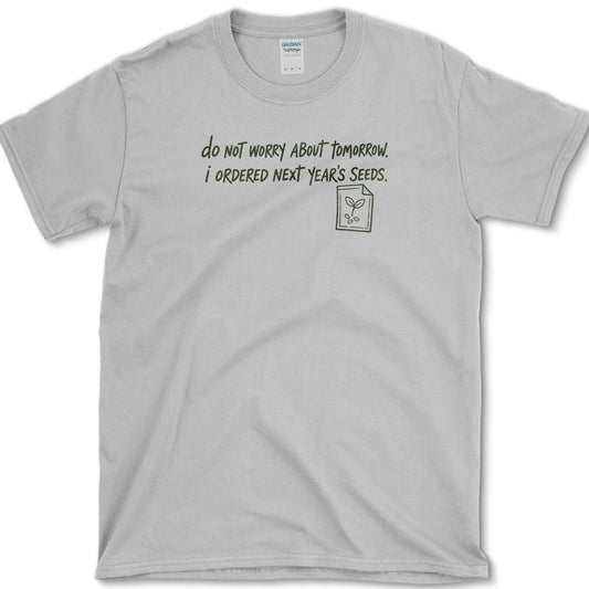 Next Year's Seeds T-Shirt Sport Grey / S Essential Tees