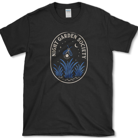 Night Garden Society T-Shirt Black / S Essential Tees