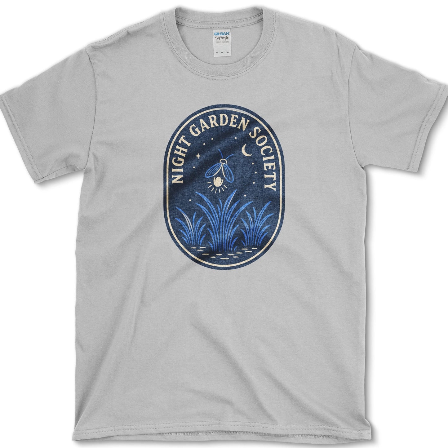 Night Garden Society T-Shirt Sport Grey / S Essential Tees