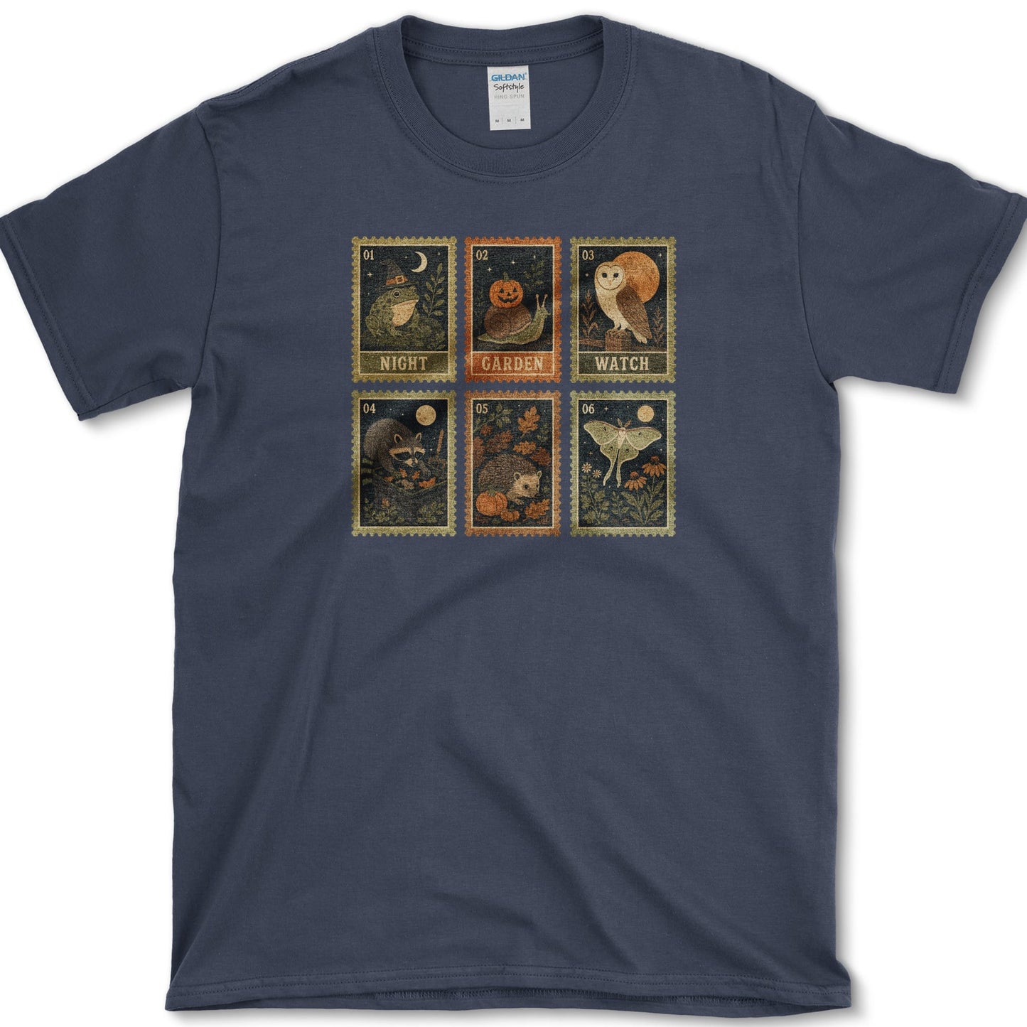 Night Garden Watch T-Shirt Navy / S Essential Tees