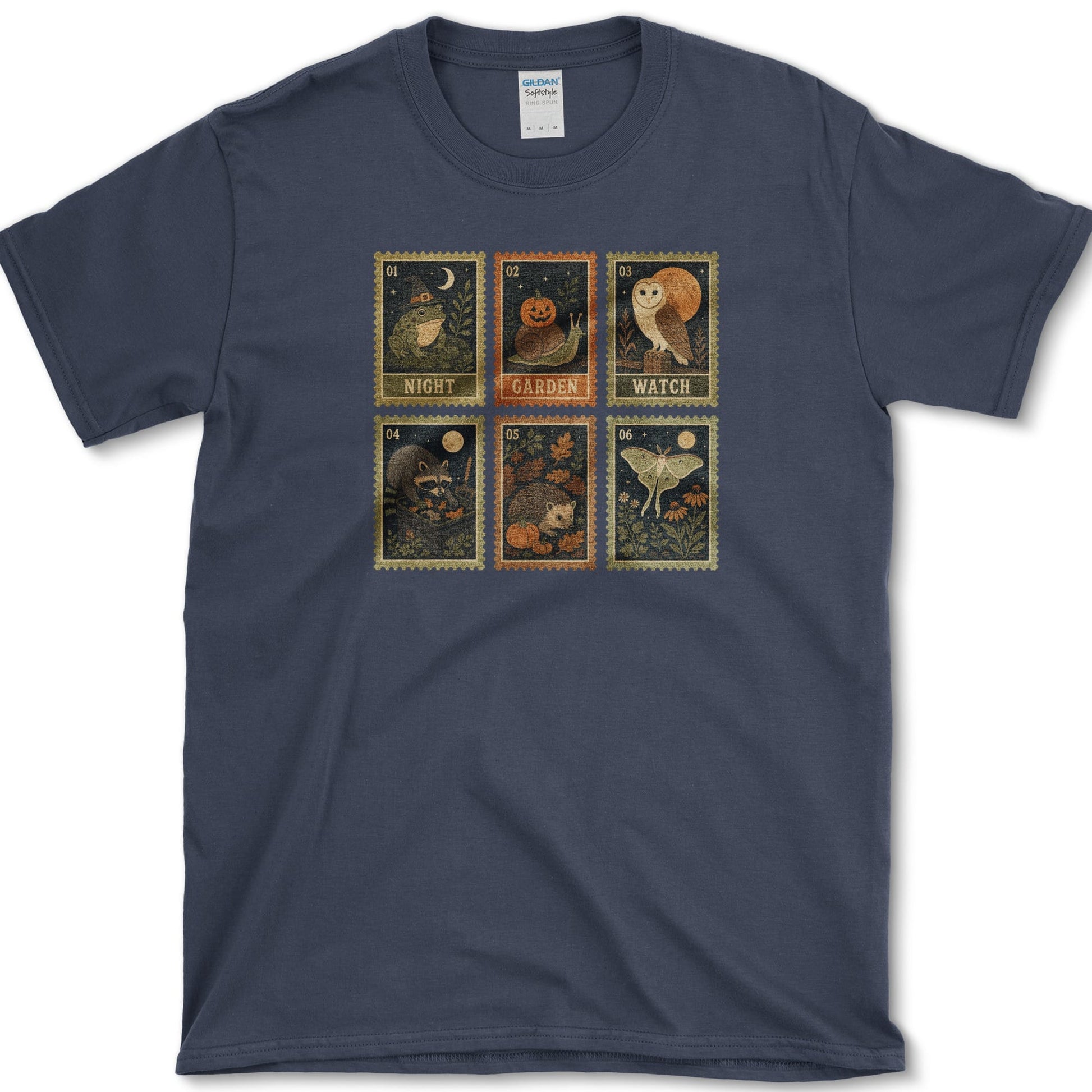 Night Garden Watch T-Shirt Navy / S Essential Tees