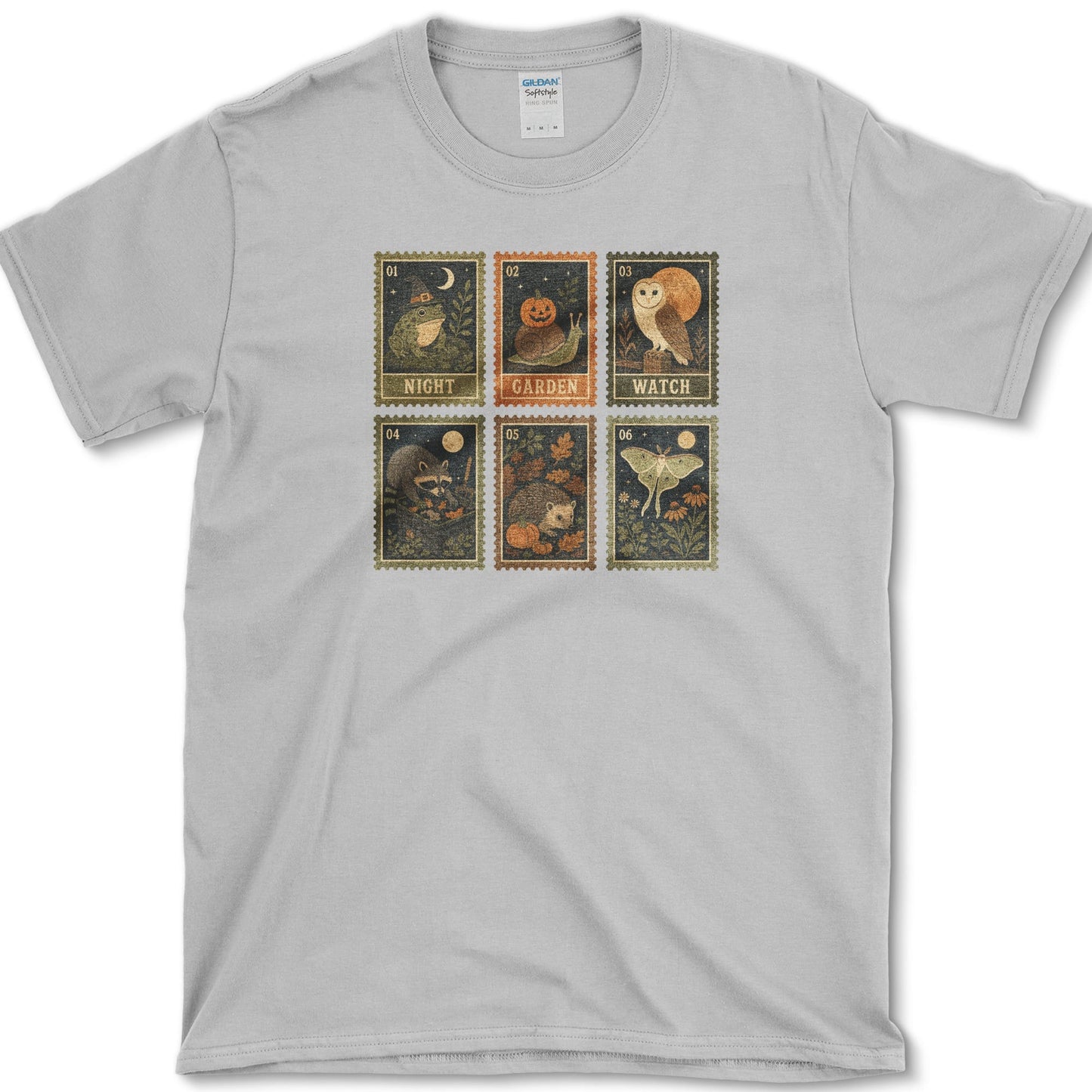 Night Garden Watch T-Shirt Sport Grey / S Essential Tees