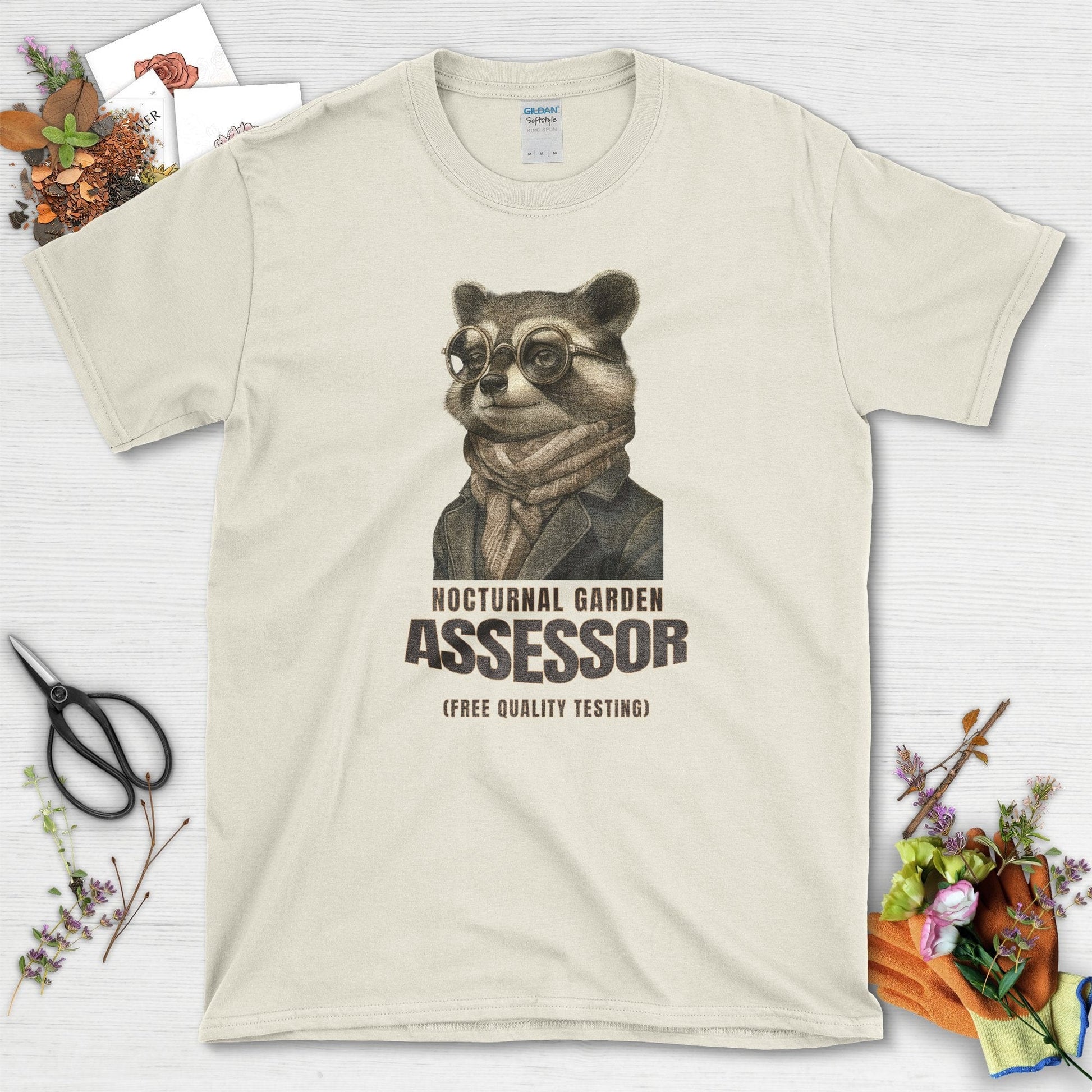 Nocturnal Garden Assessor T-Shirt Natural / S T-Shirt