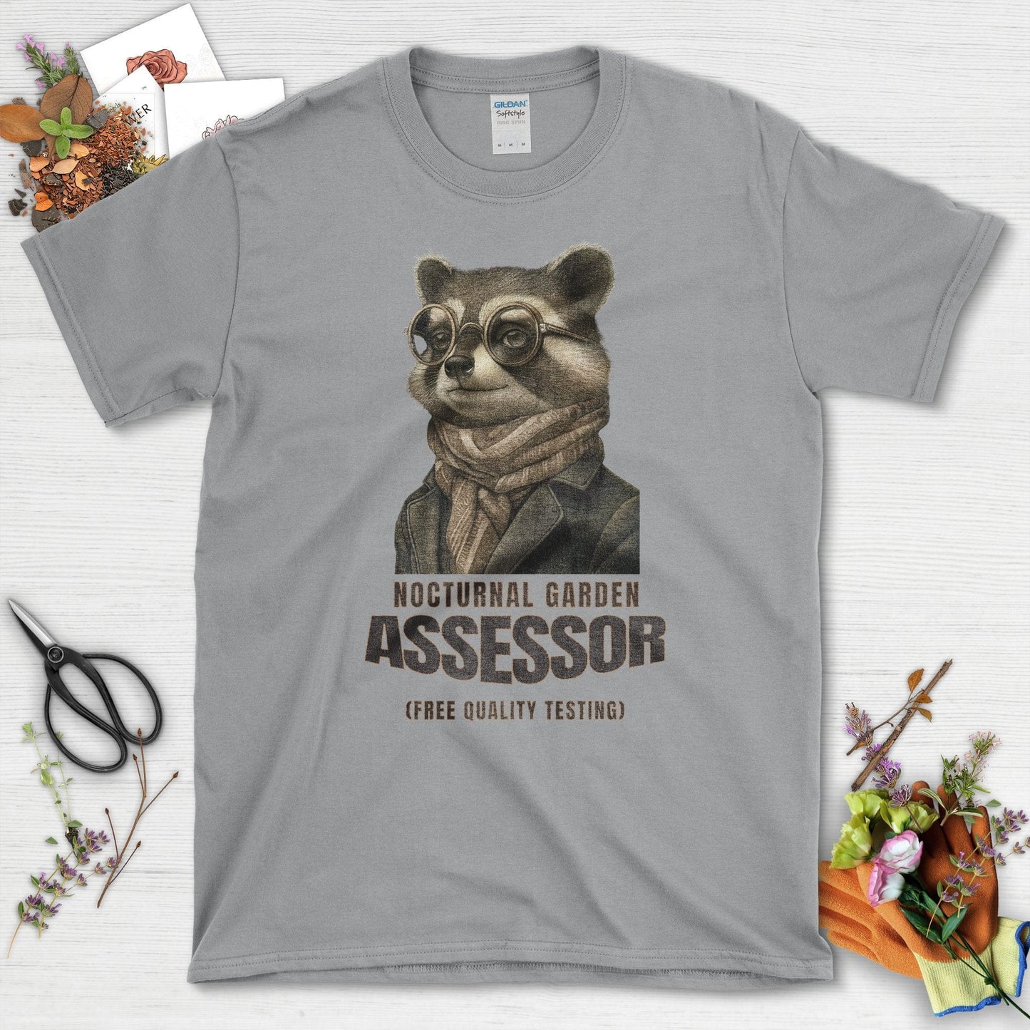 Nocturnal Garden Assessor T-Shirt Sport Grey / S T-Shirt