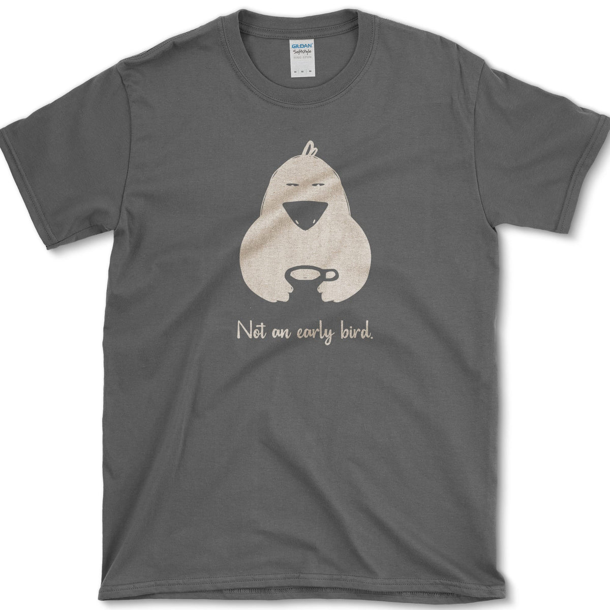 Not An Early Bird T-Shirt Dark Heather / S Essential Tees