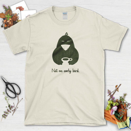 Not An Early Bird T-Shirt Natural / S T-Shirt