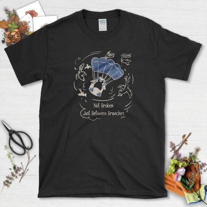 Not Broken Between Branches T-Shirt Black / S T-Shirt