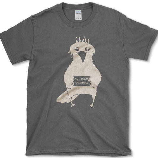 Not Today Cardinal T-Shirt Dark Heather / S Essential Tees