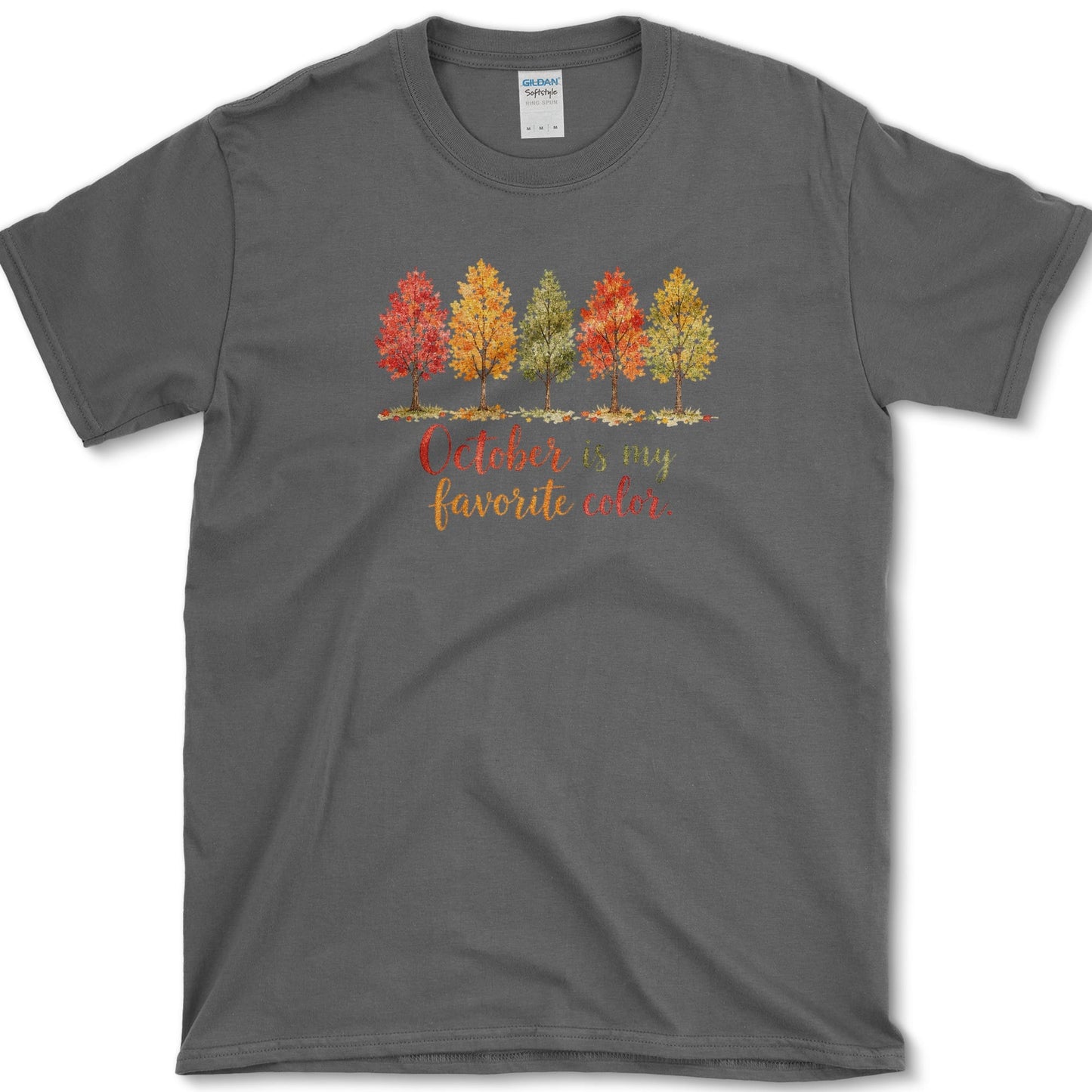 October Favorite Color T-Shirt Dark Heather / S Essential Tees