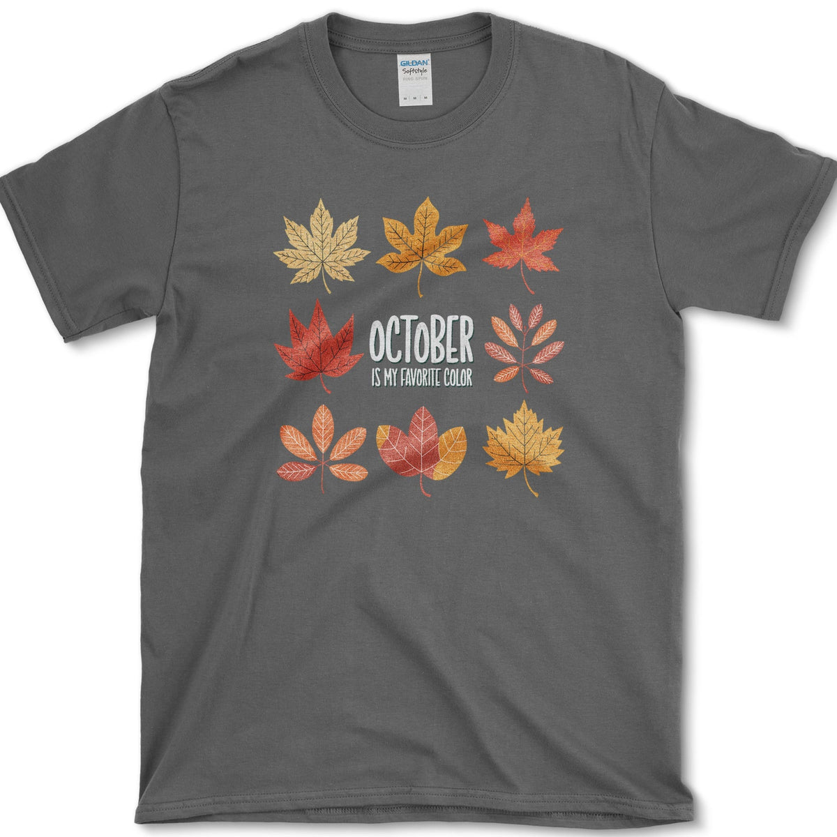 October Favorite Color T-Shirt Dark Heather / S Essential Tees