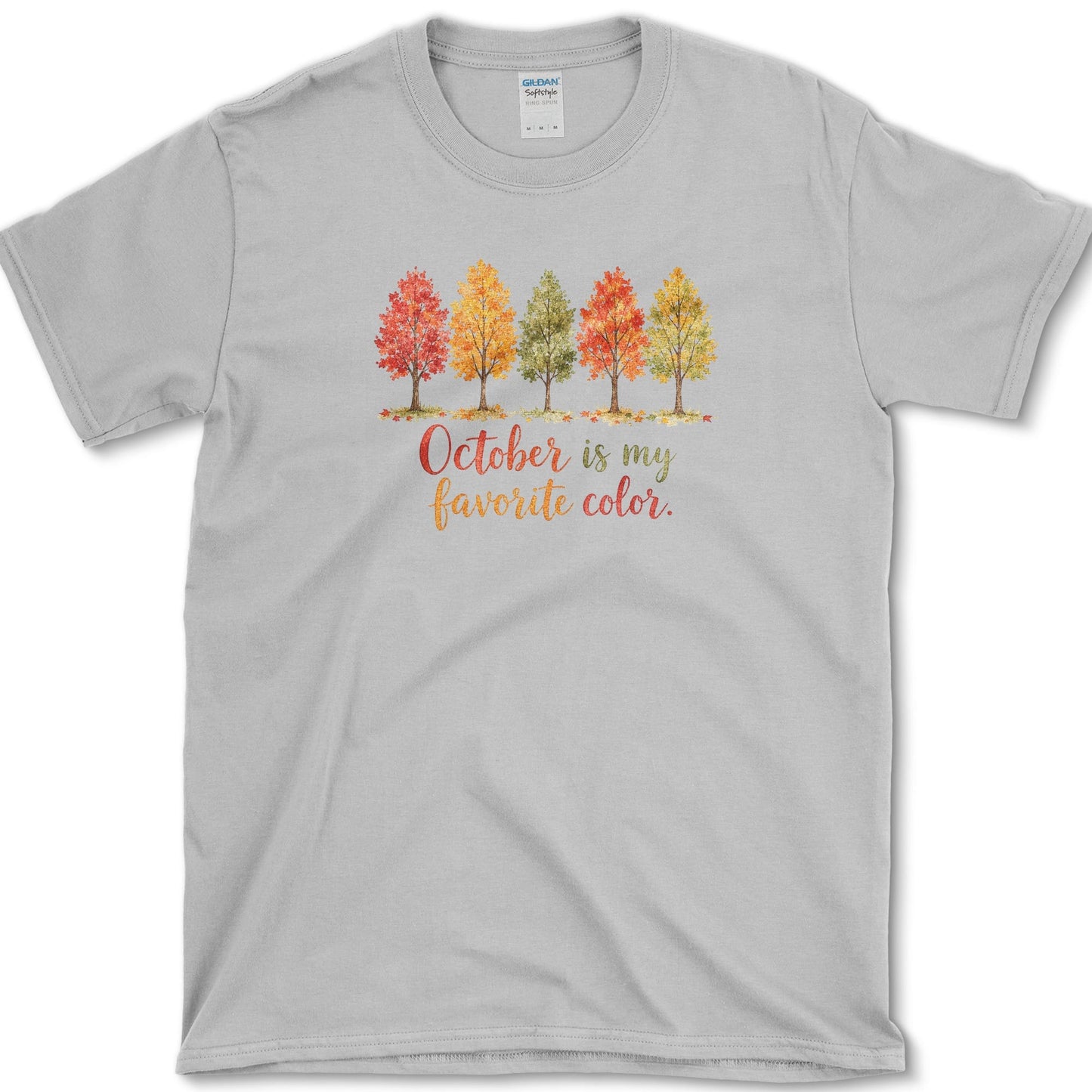 October Favorite Color T-Shirt Sport Grey / S Essential Tees