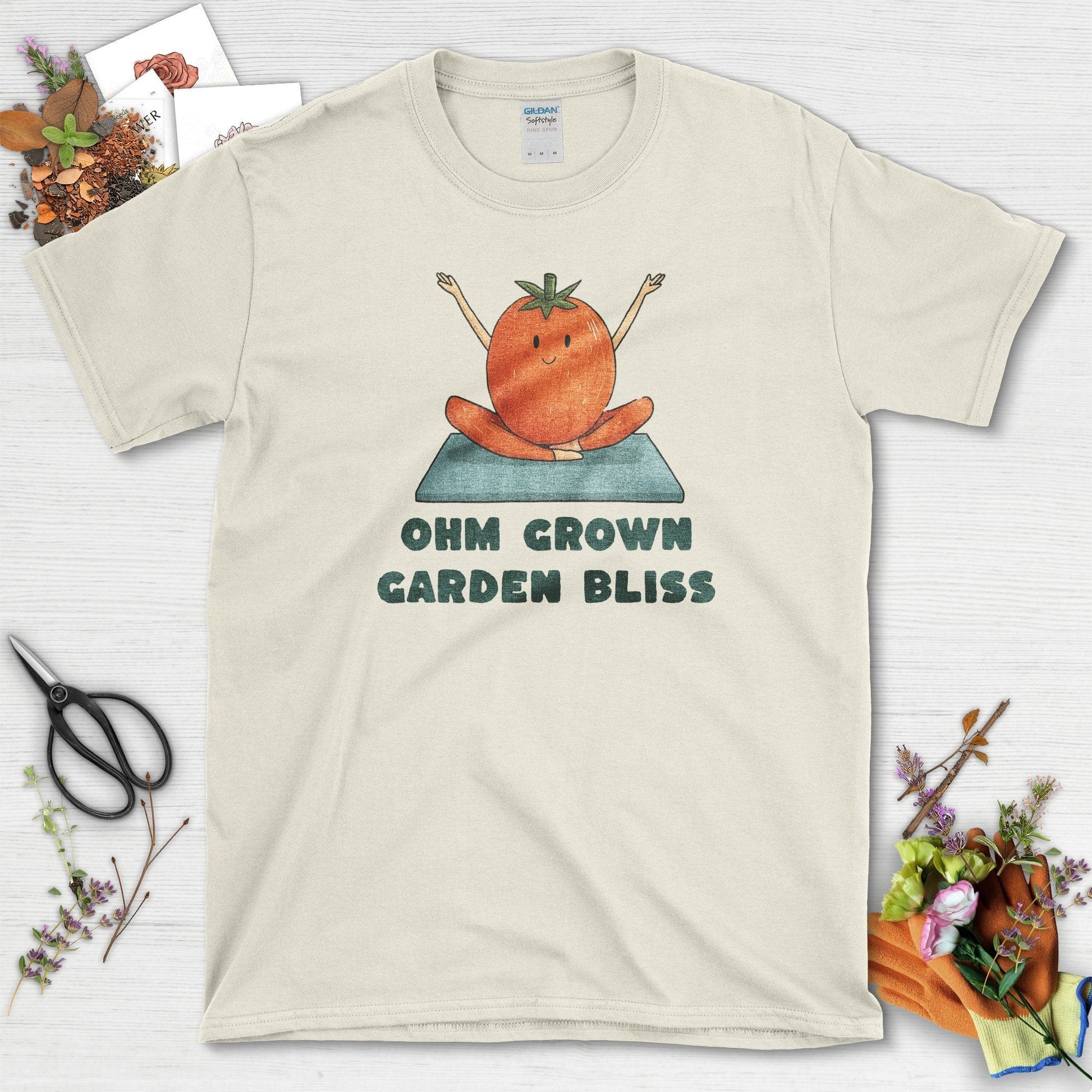 Ohm Grown Garden Bliss T-Shirt Natural / S T-Shirt