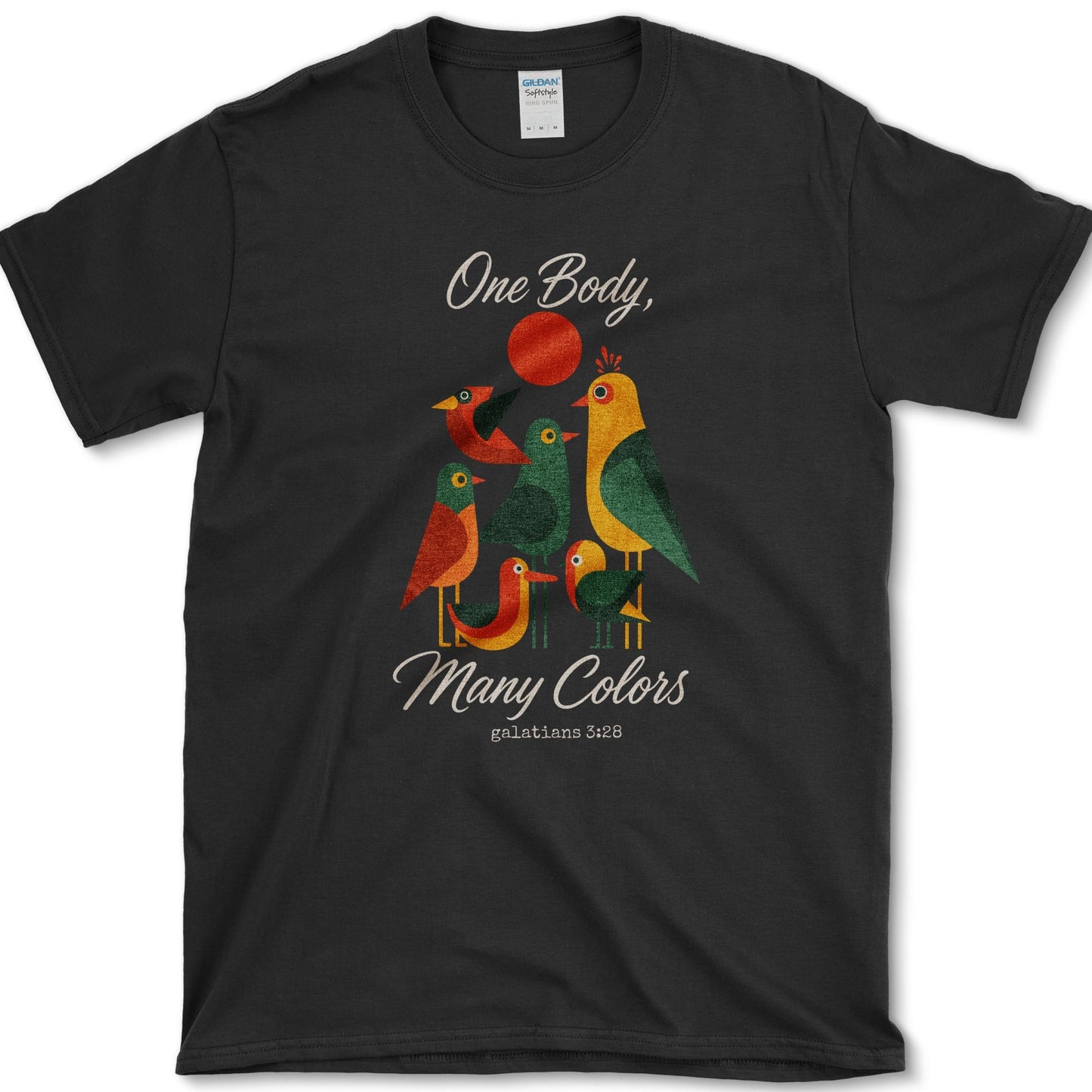 One Body, Many Colors T-Shirt S / Black Essential Tees