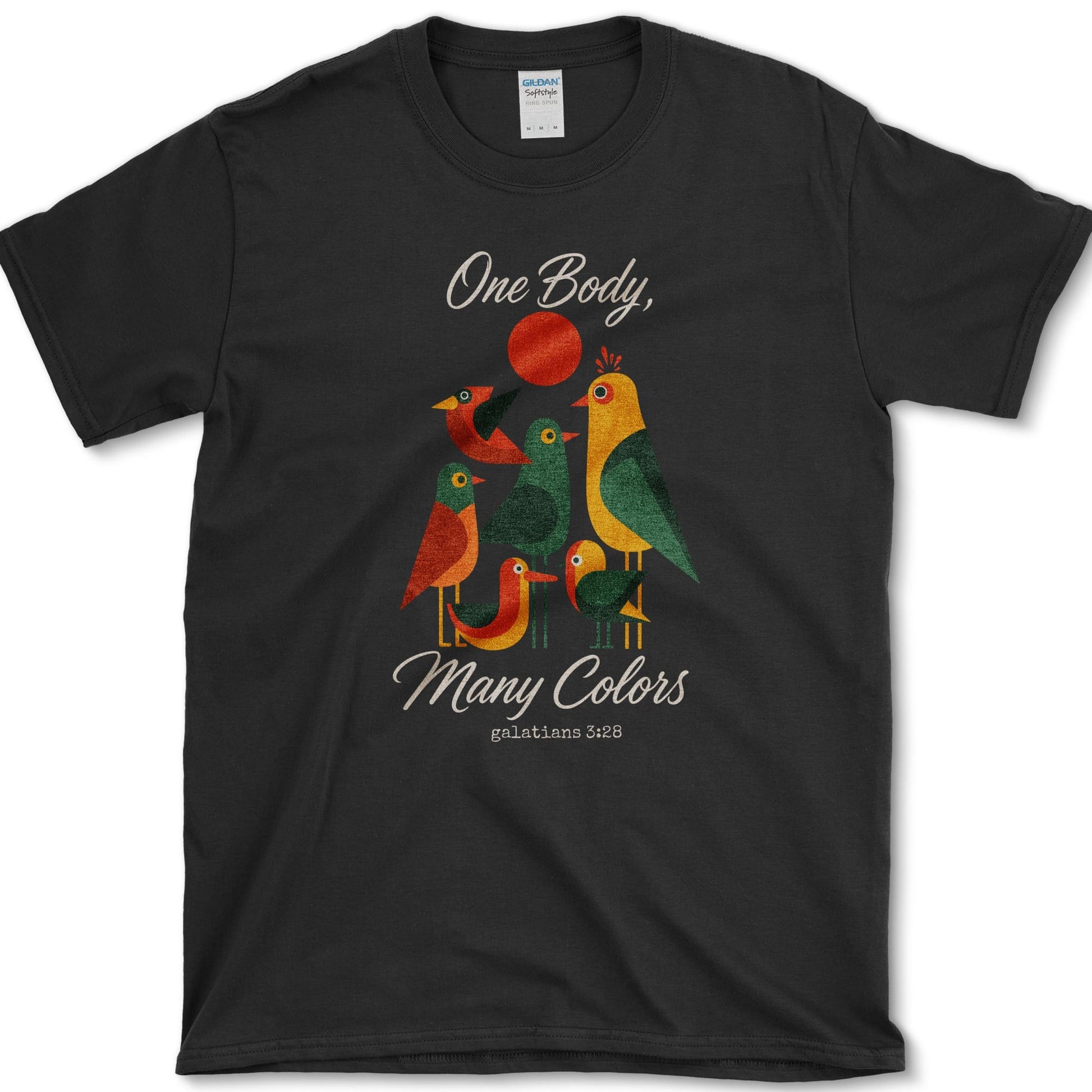 One Body, Many Colors T-Shirt S / Black Essential Tees