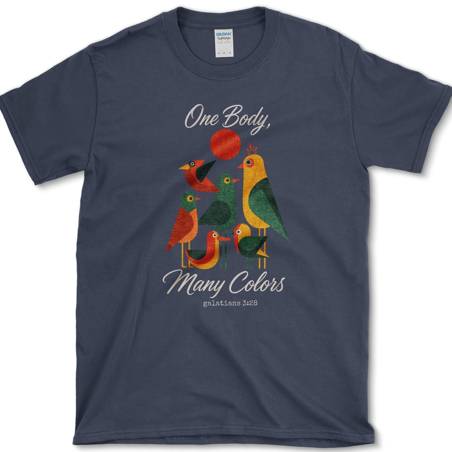 One Body, Many Colors T-Shirt S / Navy Essential Tees