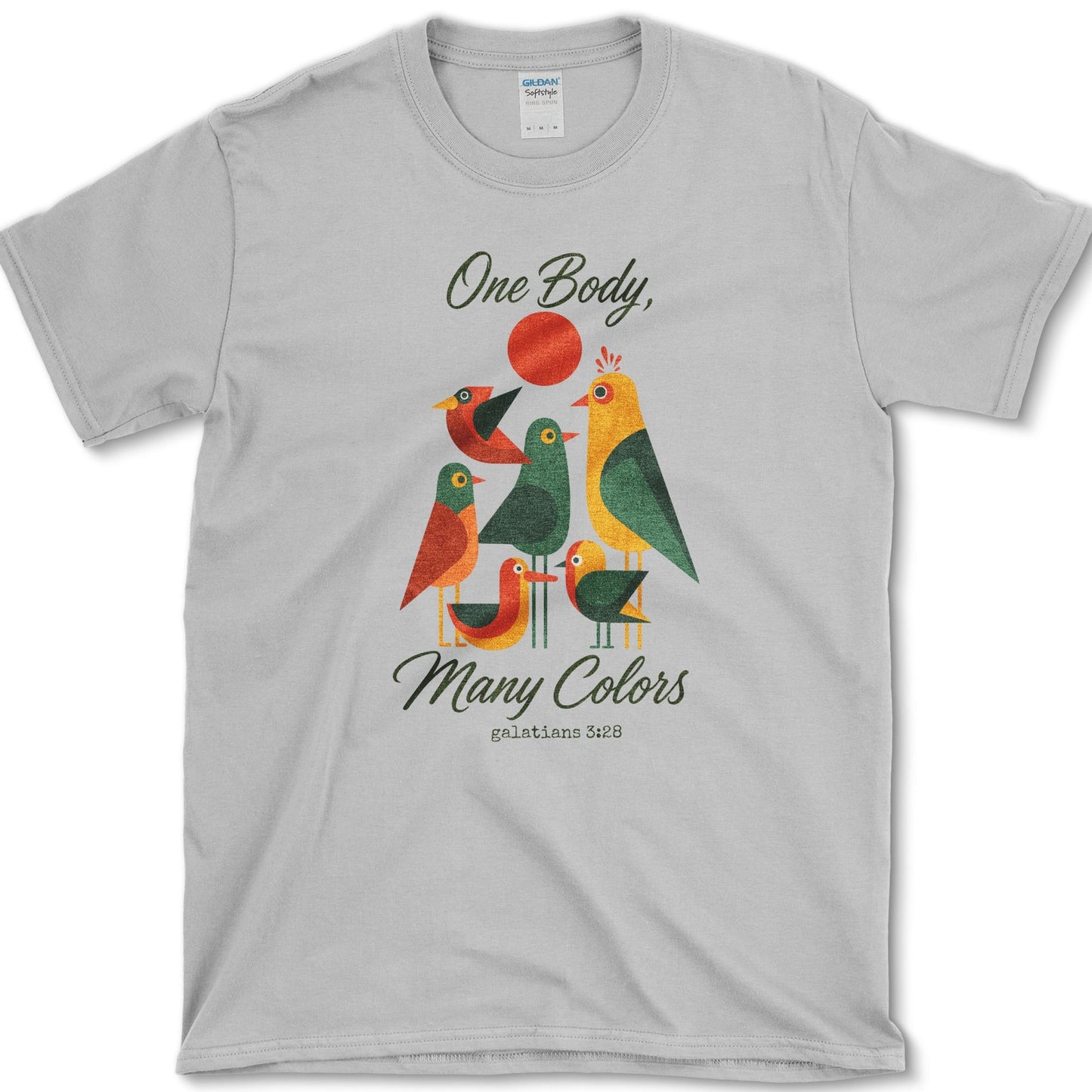 One Body, Many Colors T-Shirt S / Sport Grey Essential Tees