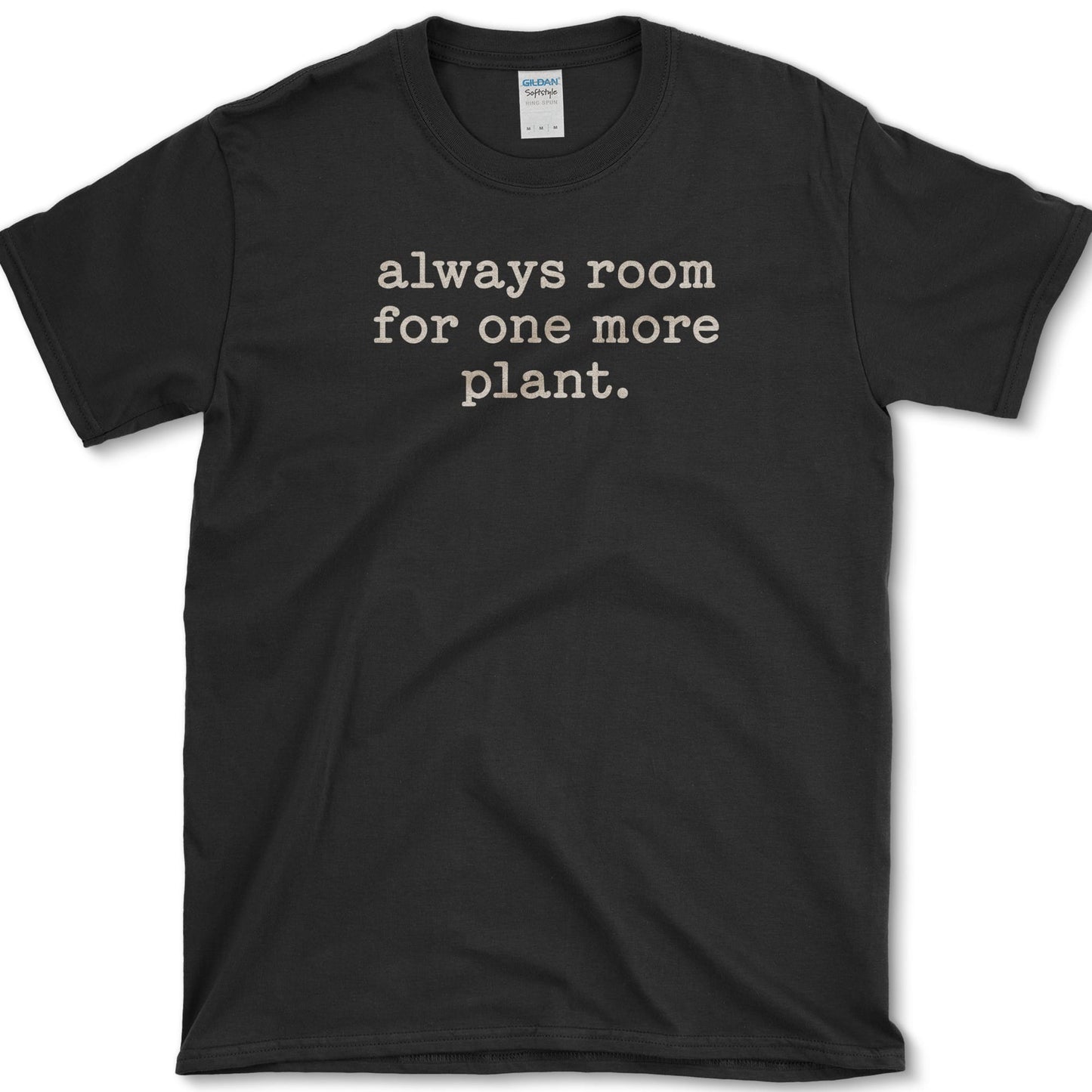 One More Plant T-Shirt S / Black Essential Tees
