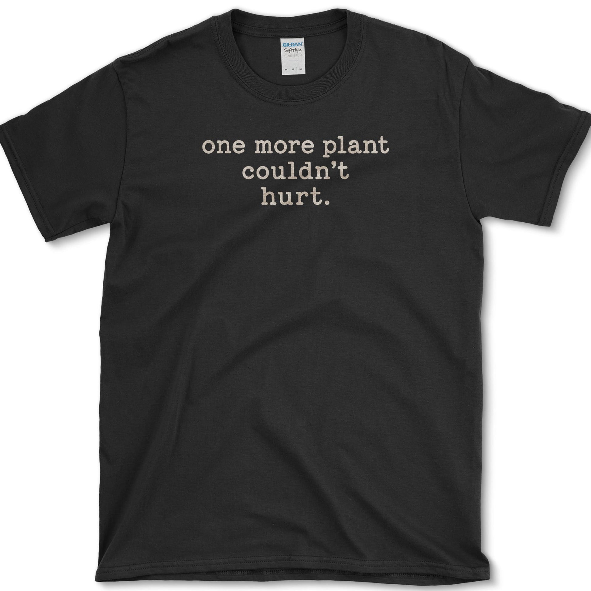 One More Plant T-Shirt S / Black Essential Tees