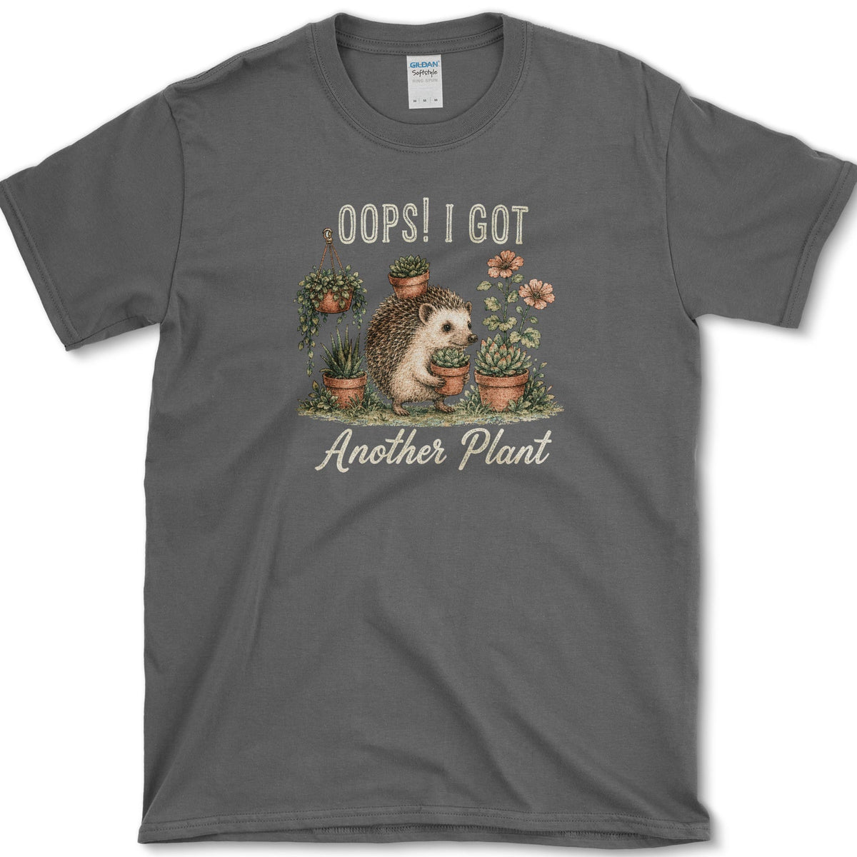 Oops Another Plant T-Shirt S / Dark Heather Essential Tees