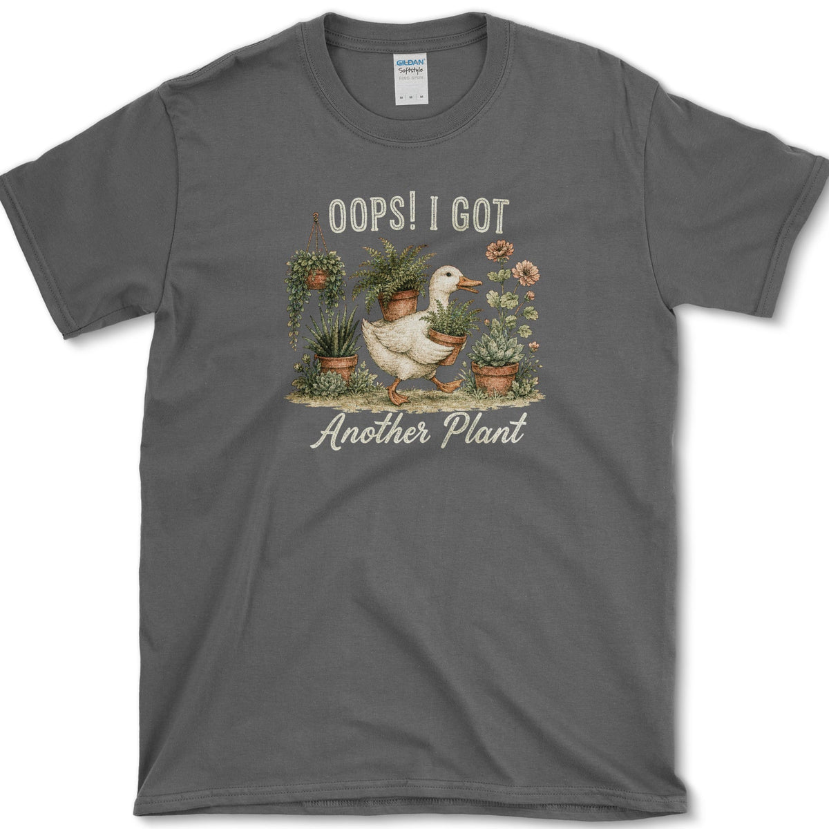 Oops Another Plant T-Shirt S / Dark Heather Essential Tees