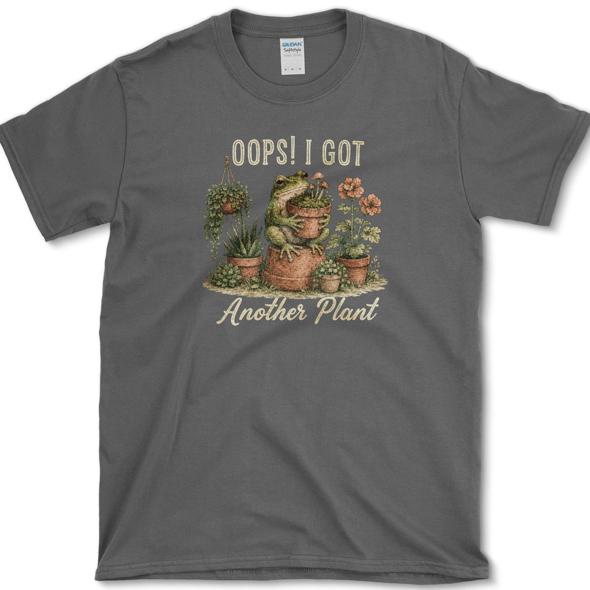 Oops Another Plant T-Shirt S / Dark Heather Essential Tees