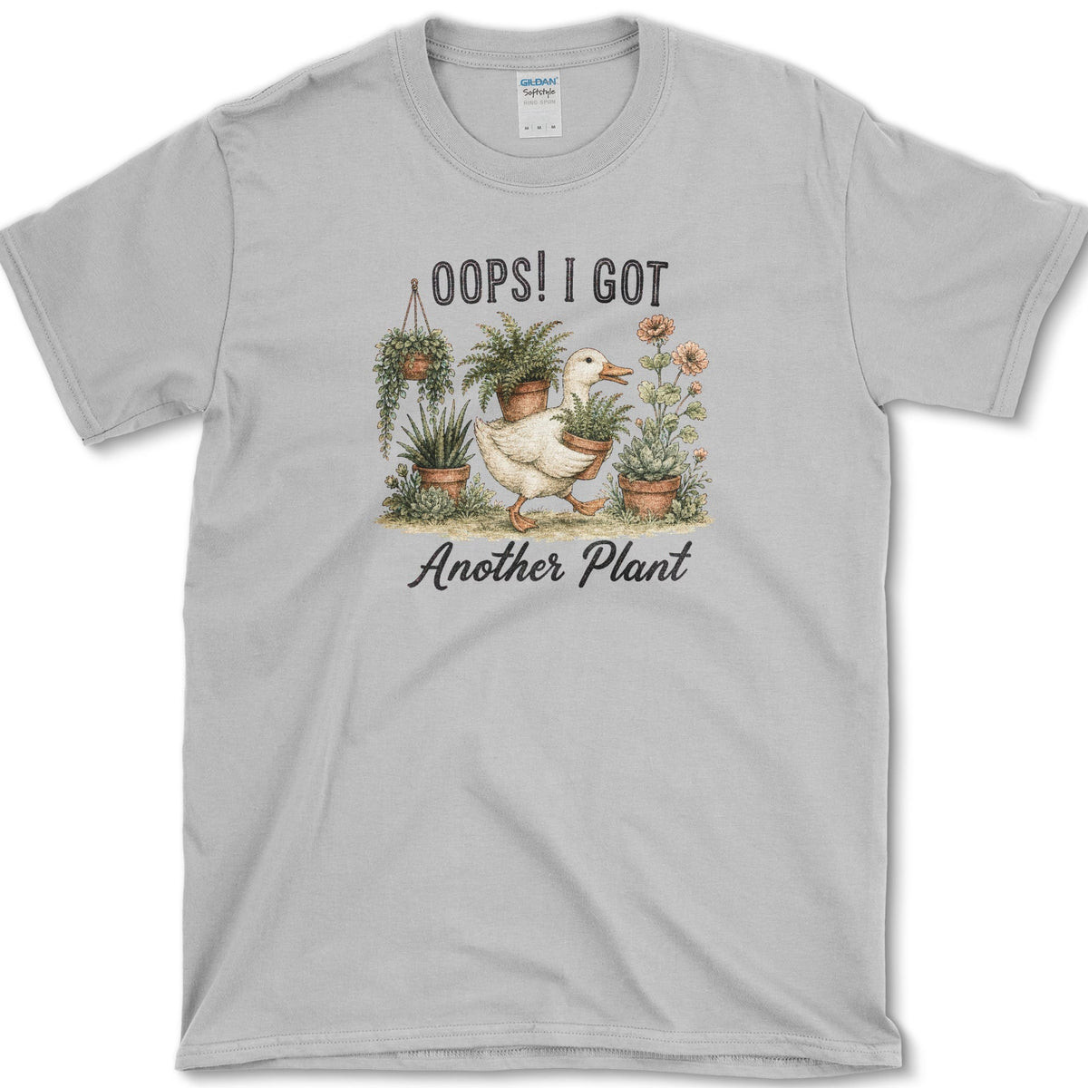 Oops Another Plant T-Shirt S / Sport Grey Essential Tees