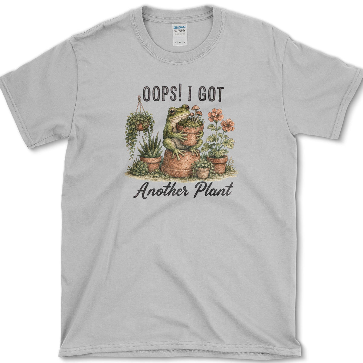Oops Another Plant T-Shirt S / Sport Grey Essential Tees