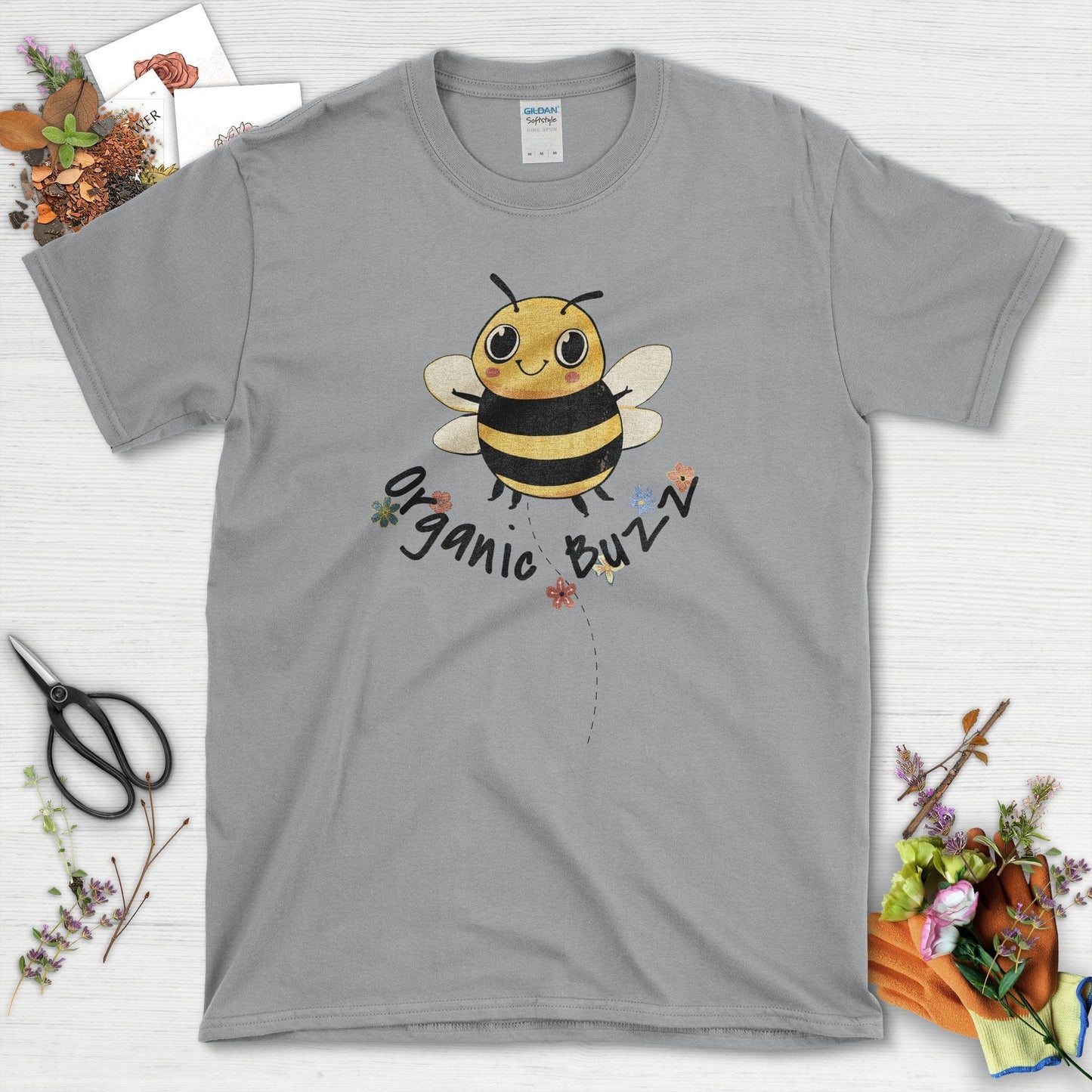 Organic Buzz T-Shirt Sport Grey / S T-Shirt